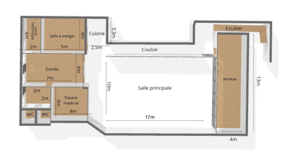 Plan du studio